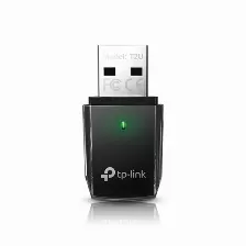 Tarjeta De Red Tp-link Archer T2u Us Ac600, Mini Wireless Usb, Conexiones De Banda Dual 5ghz 433mbps, 2.4ghz 200mbps